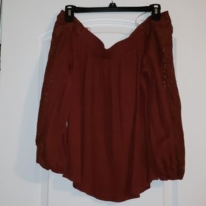 Off shoulder top